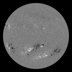 Image of Sun's magnetic field