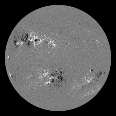 Image of Sun's magnetic field