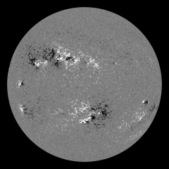 Image of Sun's magnetic field