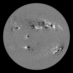 Image of Sun's magnetic field