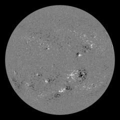 Image of Sun's magnetic field