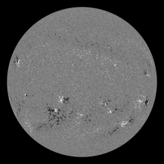 Image of Sun's magnetic field