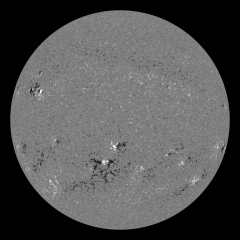 Image of Sun's magnetic field