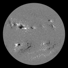 Image of Sun's magnetic field