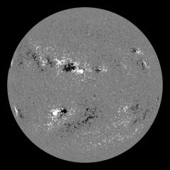 Image of Sun's magnetic field