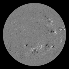 Image of Sun's magnetic field