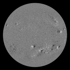 Image of Sun's magnetic field