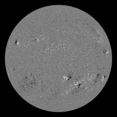 Image of Sun's magnetic field