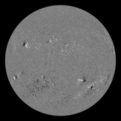 Image of Sun's magnetic field