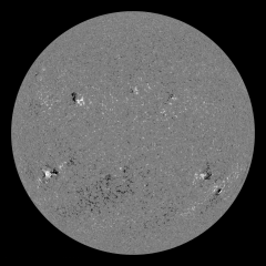 Image of Sun's magnetic field