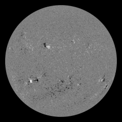 Image of Sun's magnetic field