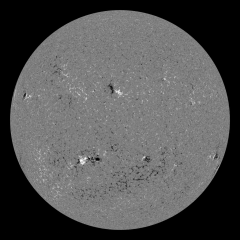 Image of Sun's magnetic field