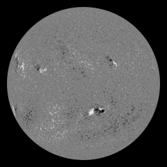 Image of Sun's magnetic field