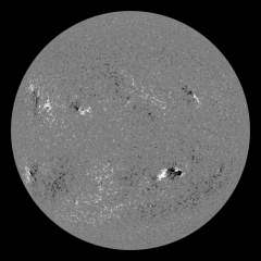 Image of Sun's magnetic field