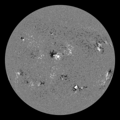 Image of Sun's magnetic field