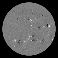 Image of Sun's magnetic field