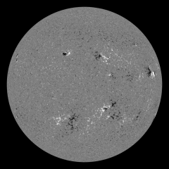 Image of Sun's magnetic field