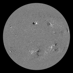 Image of Sun's magnetic field