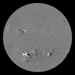 Image of Sun's magnetic field