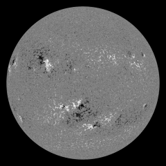 Image of Sun's magnetic field