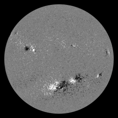 Image of Sun's magnetic field