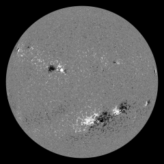 Image of Sun's magnetic field