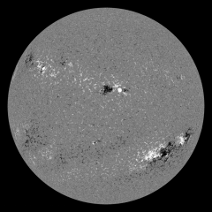 Image of Sun's magnetic field