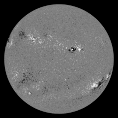 Image of Sun's magnetic field