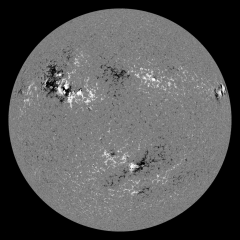 Image of Sun's magnetic field