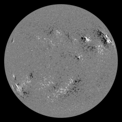 Image of Sun's magnetic field