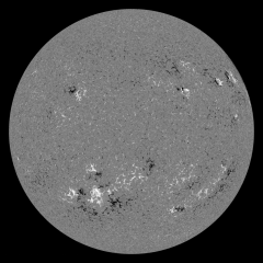 Image of Sun's magnetic field