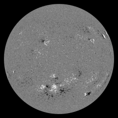 Image of Sun's magnetic field