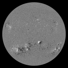 Image of Sun's magnetic field