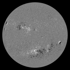 Image of Sun's magnetic field