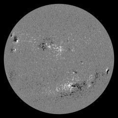 Image of Sun's magnetic field