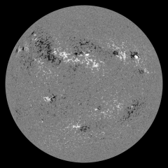 Image of Sun's magnetic field