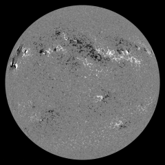 Image of Sun's magnetic field