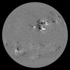 Image of Sun's magnetic field