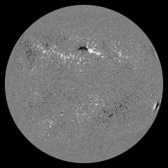 Image of Sun's magnetic field