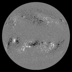 Image of Sun's magnetic field