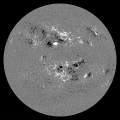 Image of Sun's magnetic field