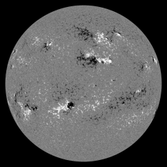 Image of Sun's magnetic field