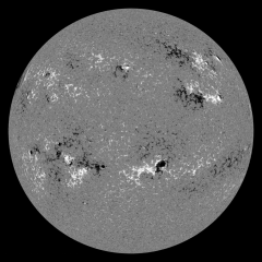 Image of Sun's magnetic field