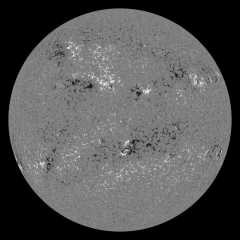 Image of Sun's magnetic field