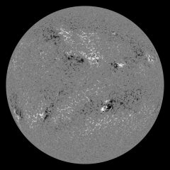 Image of Sun's magnetic field