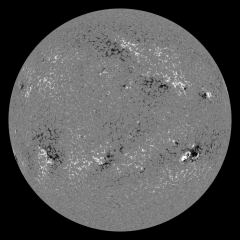 Image of Sun's magnetic field