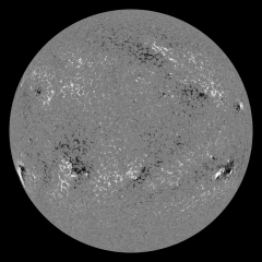 Image of Sun's magnetic field