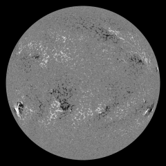 Image of Sun's magnetic field