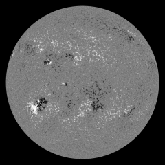 Image of Sun's magnetic field