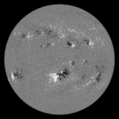 Image of Sun's magnetic field